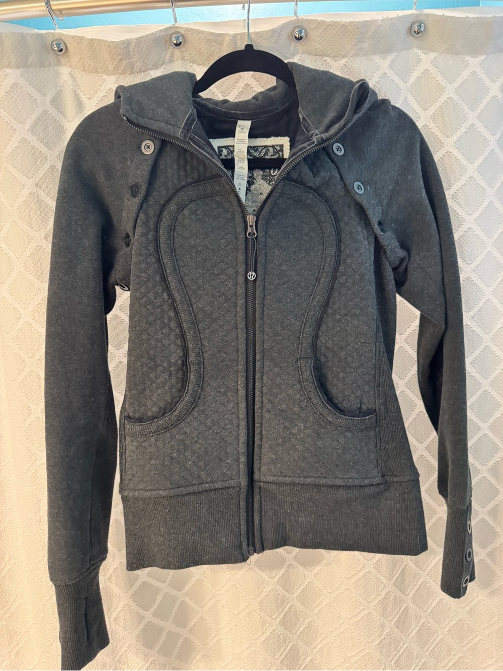 Vintage Lululemon Scuba Hoodie with Detachable Sleeves